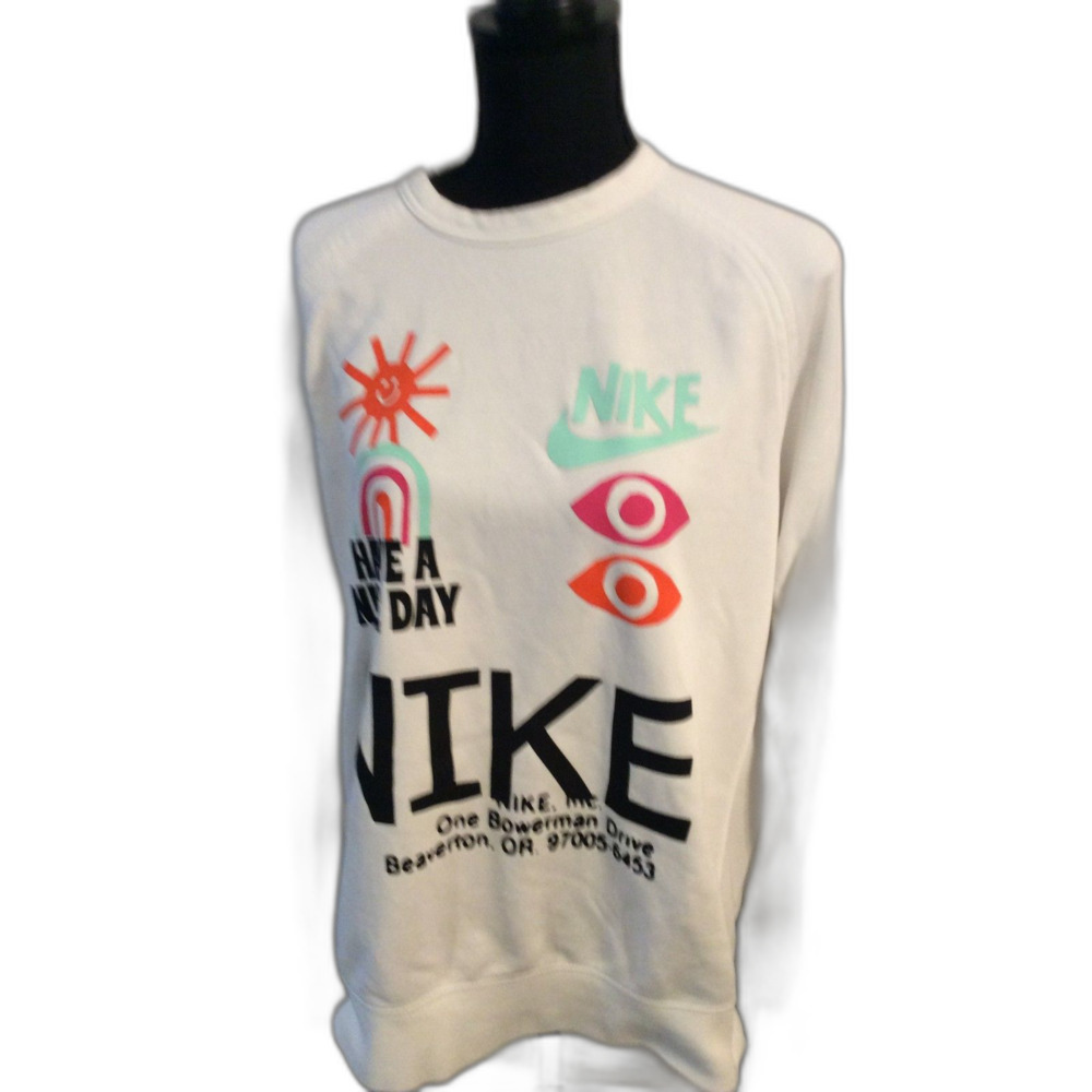 Nike "Have a Nike Day" Crewneck Sweatshirt Large Sportswear Unisex